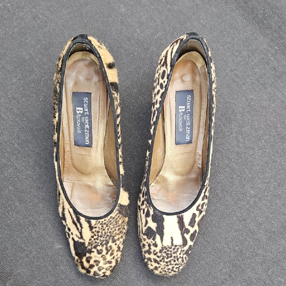 Stuart Weitzman Animal Print‎ Flats